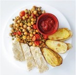 Ein Bild, das Essen, Mahlzeit, Platte, Teller enthält. Automatisch generierte Beschreibung