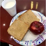 Ein Bild, das Essen, Snack, Backwaren, Gluten enthält. Automatisch generierte Beschreibung