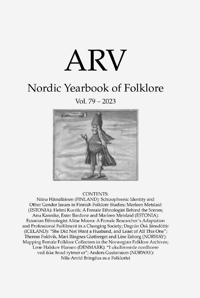 Cover of Arv Volume 79, 2023