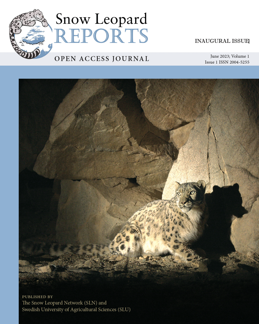 Cover Photo: A snow leopard female photographed at night by Ben Morlang Design and layout: Ritu Topa/arrtcreations@gmail.com