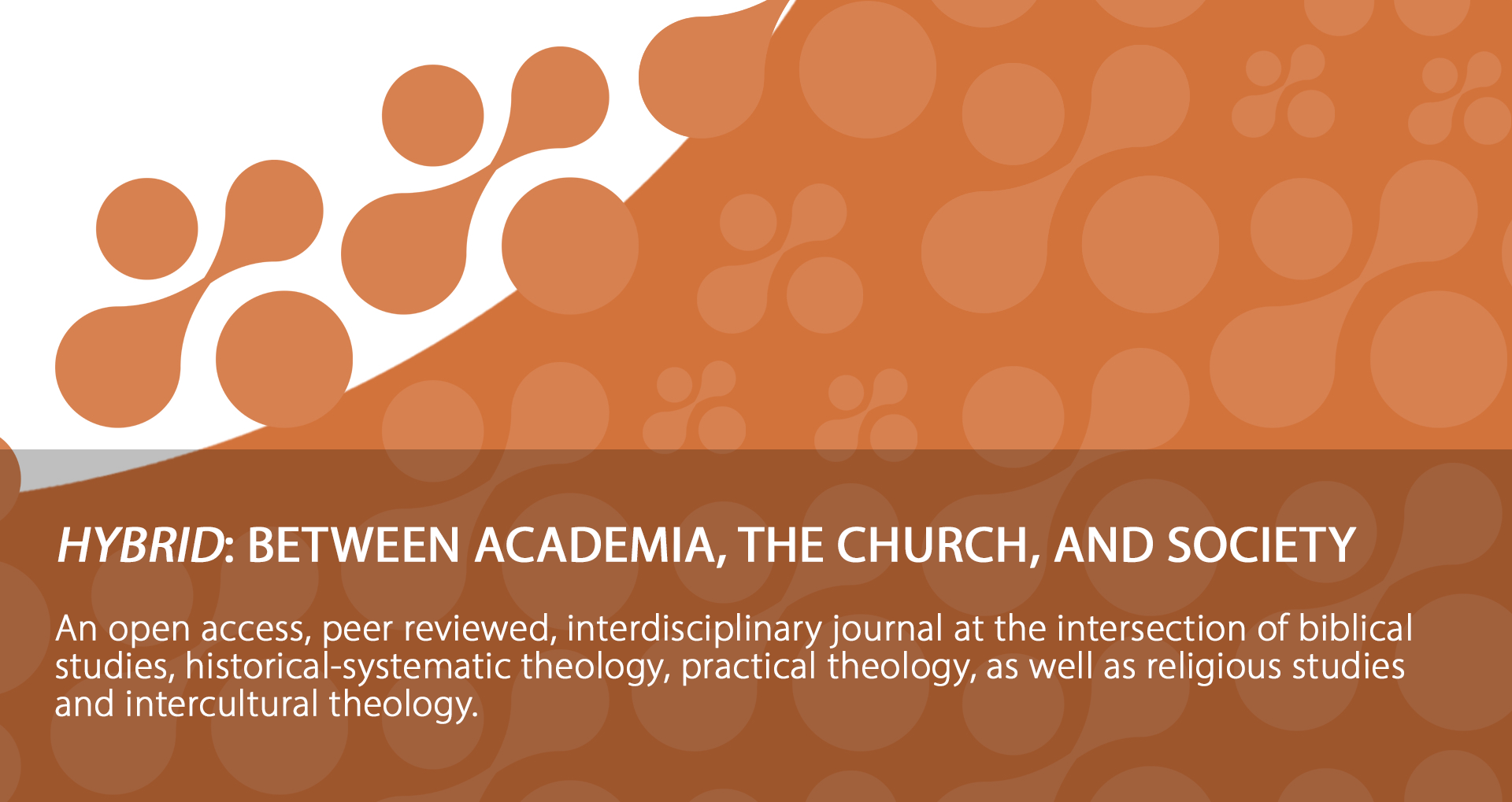 Image with descriptive text about the journal