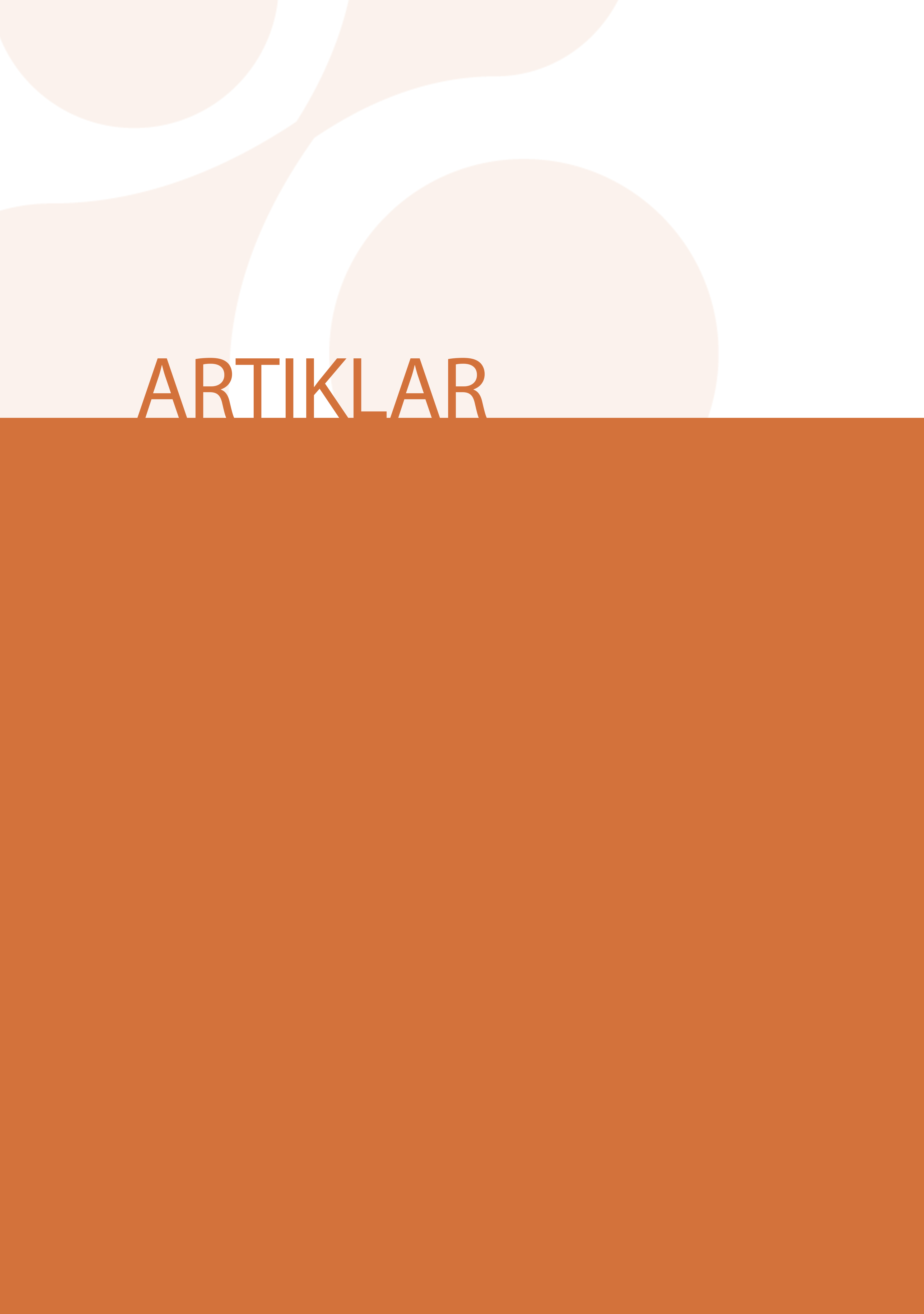 Omslagsbild Artiklar