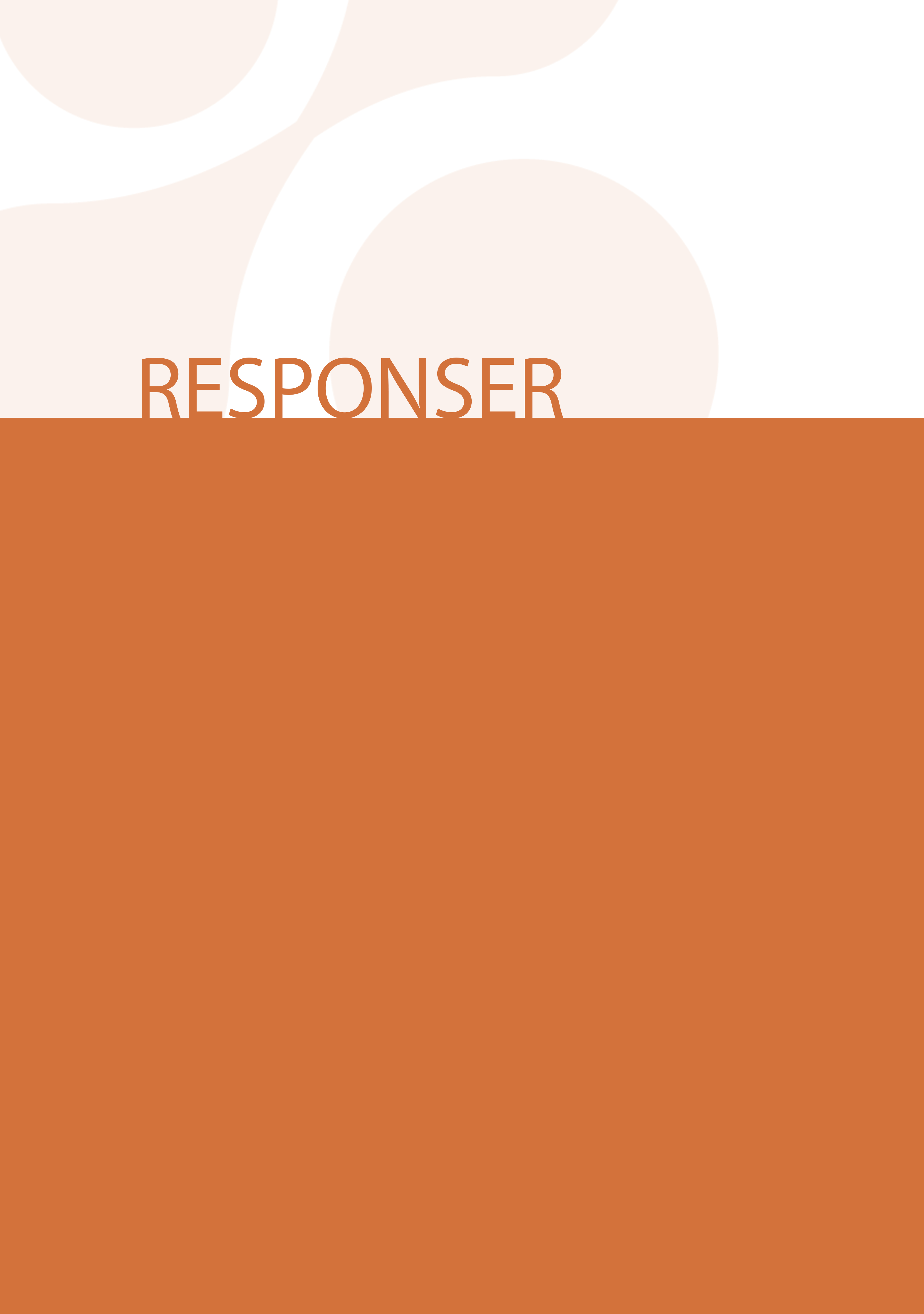Omslagsbild Responser