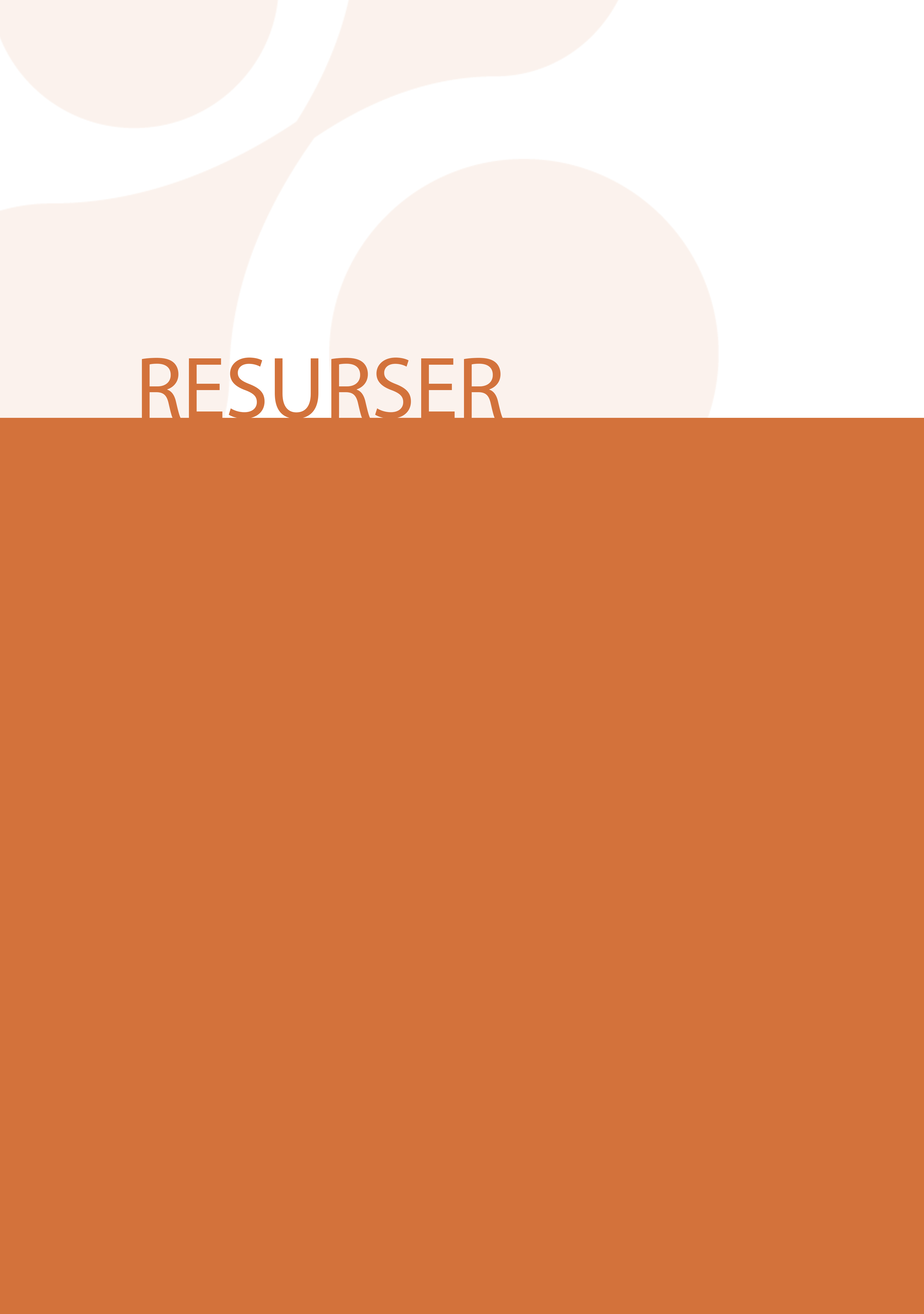 Omslagsbild Resurser